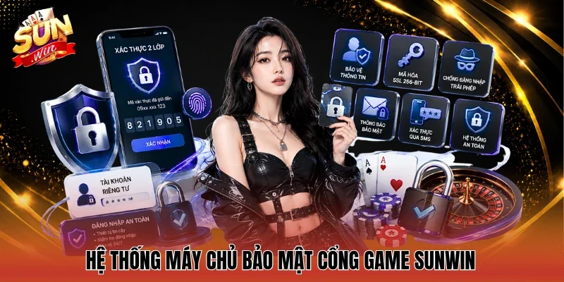 Hệ thống máy chủ bảo mật cổng game Sunwin